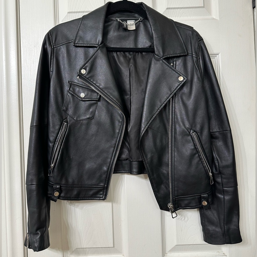 H&M Black Leather Jacket